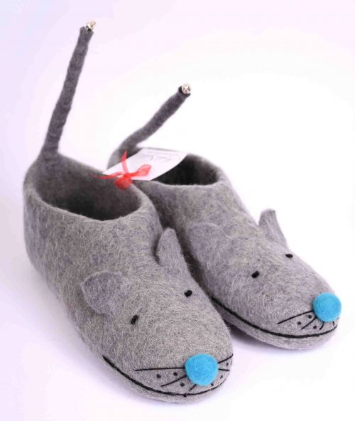 mouse-felt-slippers