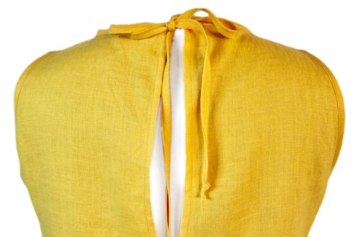 yellow-linen-dress